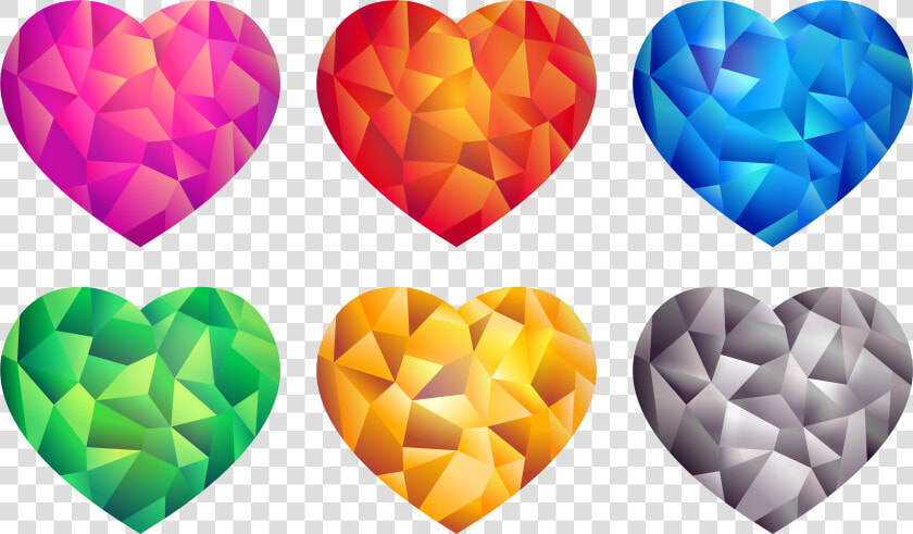 Colorful Hearts Png Image   Colorful Hearts  Transparent PngTransparent PNG