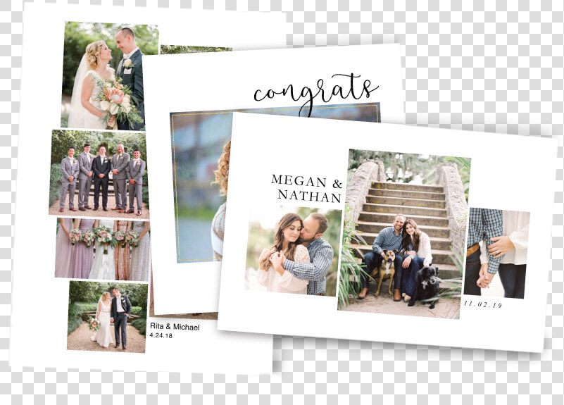 Engagement  amp  Wedding Photos Printed On Composite Colalge   Photograph  HD Png DownloadTransparent PNG