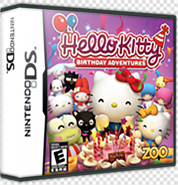 Transparent Hello Kitty Birthday Png   Nintendo Ds Hello Kitty Birthday Adventures  Png DownloadTransparent PNG