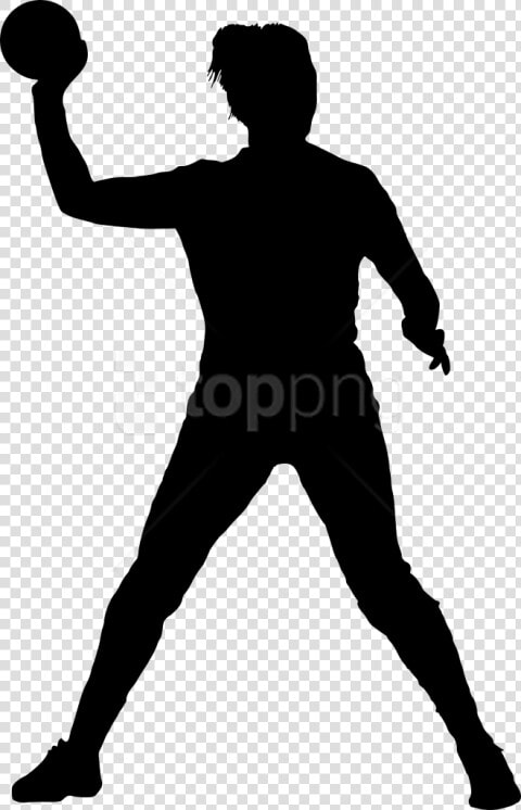 Free Png Sport Handball Silhouette Png Images Transparent   Handball Silhouette Png  Png DownloadTransparent PNG