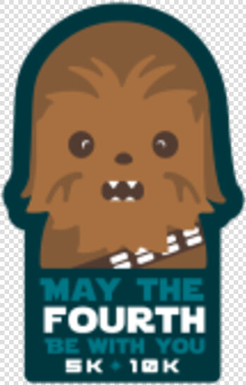 ‘may The Fourth Be With You   Illustration  HD Png DownloadTransparent PNG