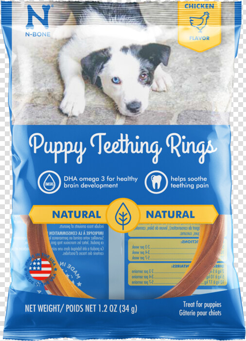 N Bone Puppy Teething Rings Chicken Flavor Dog Treats   N Bonepuppy Teething Ring  HD Png DownloadTransparent PNG