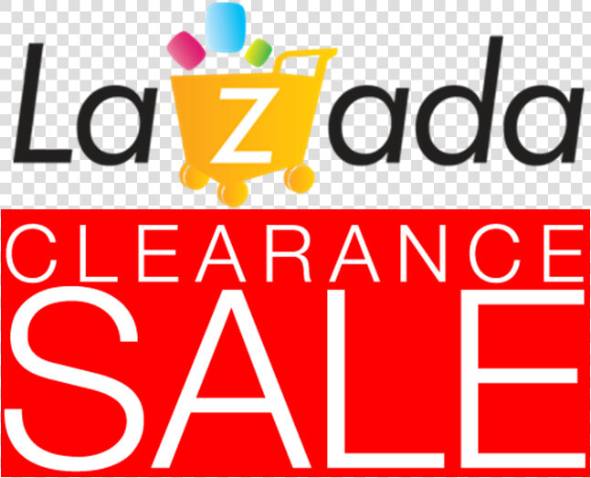 Lazada Clearance Sales   Sign  HD Png DownloadTransparent PNG