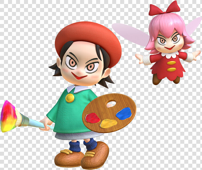 Kirby Adeleine And Ribbon  HD Png DownloadTransparent PNG