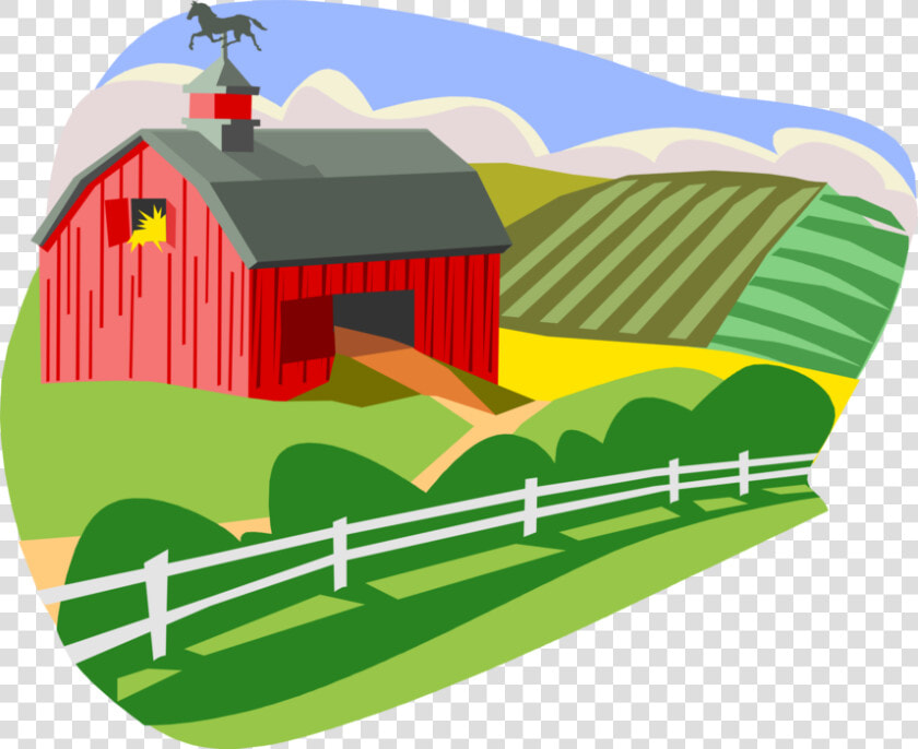 Farm Vector Green   Farm House Clipart Png  Transparent PngTransparent PNG