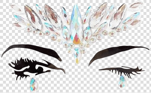 Unicorn Tears Facial Jewels   Αυτοκολλητα Προσωπου  HD Png DownloadTransparent PNG