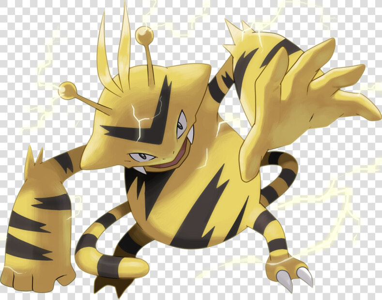 Pokemon Electabuzz Is A Fictional Character Of Humans   Electabuzz Png Pokemon  Transparent PngTransparent PNG