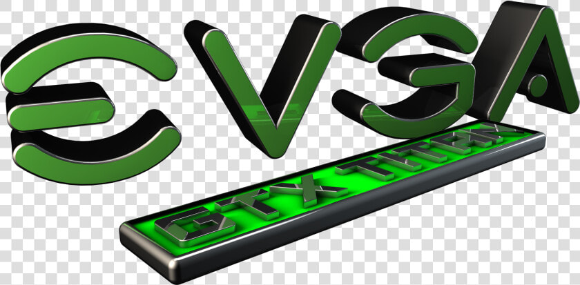 Evga Geforce Gtx Titan Logos 3d   Evga  HD Png DownloadTransparent PNG