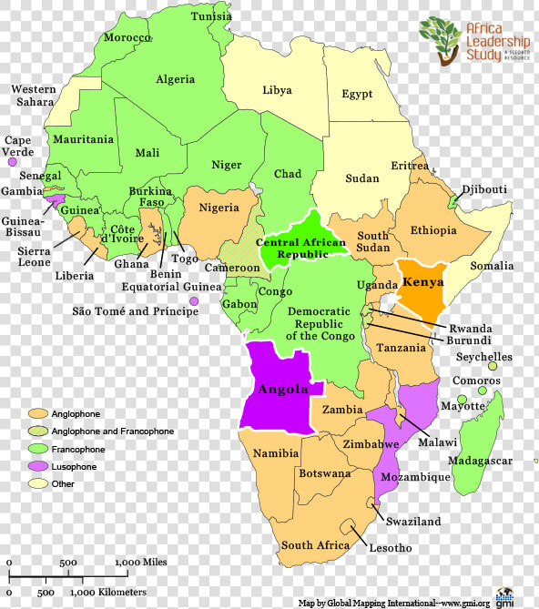 Transparent Africa Outline Png   Anglophone Francophone And Lusophone Africa  Png DownloadTransparent PNG