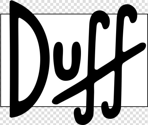 Duff Beer   Duff Beer Logo Vector  HD Png DownloadTransparent PNG