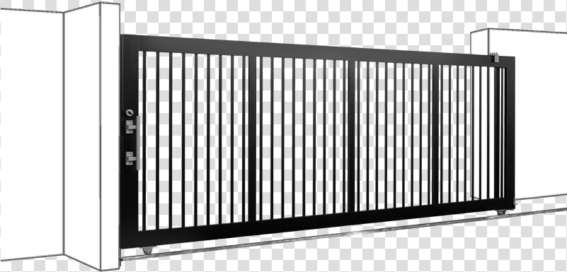 Single Sliding Gate   Sliding Gates In Png  Transparent PngTransparent PNG