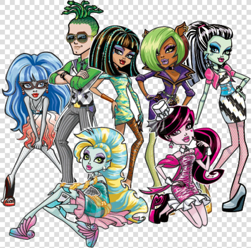 Monster High Dawn Dance Clipart   Monster High Dance Of The Dawn Characters  HD Png DownloadTransparent PNG