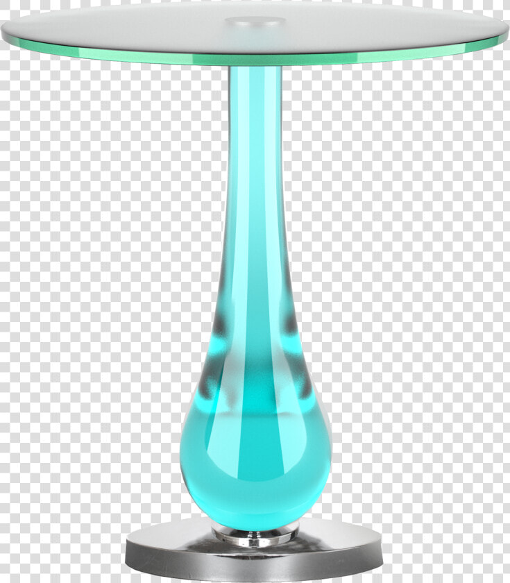 Pio Blue Acrylic Contemporary End Tables   Coffee Table  HD Png DownloadTransparent PNG