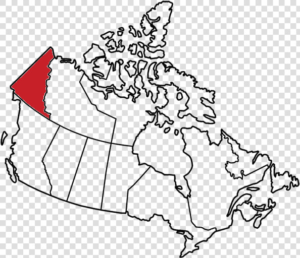 Canada Provinces Map Yt   Blank Map Of Canada Provinces  HD Png DownloadTransparent PNG