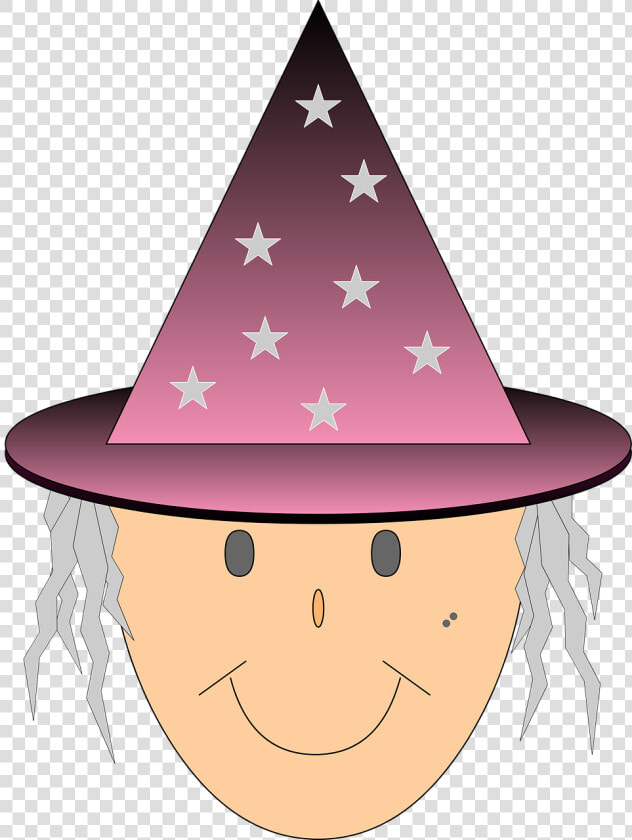 Witch  Stars  Witch S Hat  Halloween  Illustration   Witch  HD Png DownloadTransparent PNG