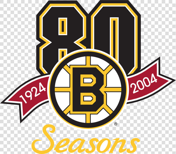 Boston Bruins Anniversary Logo Clipart   Png Download   Boston Bruins Nhl Logos  Transparent PngTransparent PNG