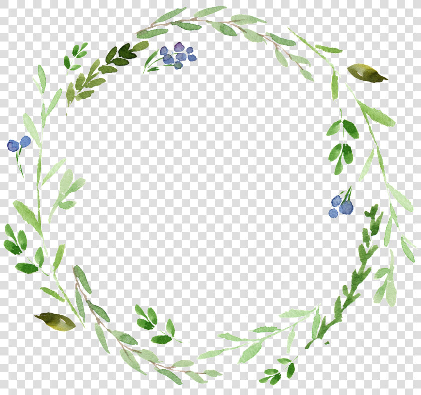 Leaf Wreath Cartoon Transparent   Wedding Flower Wreath Png  Png DownloadTransparent PNG