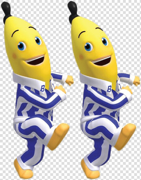 Bananas In Pyjamas Dancing   New Bananas In Pyjamas  HD Png DownloadTransparent PNG