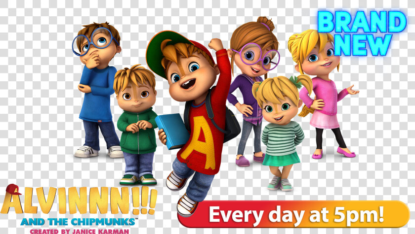 Transparent Alvin And The Chipmunks Png   Nickelodeon Alvin And The Chipmunks Cartoon  Png DownloadTransparent PNG