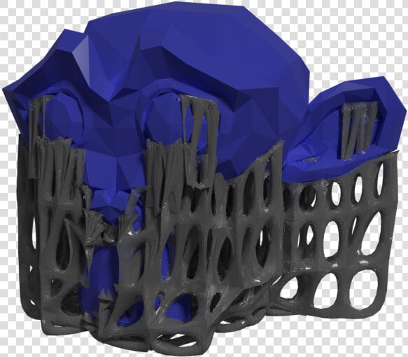 3d printsupport Suzanne Wireframe   Shovel  HD Png DownloadTransparent PNG