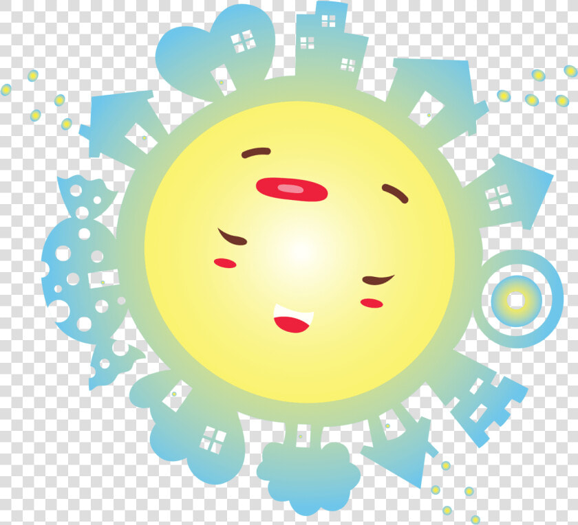 By Yenty Jap Fake Tattoo  City Sun   Circle  HD Png DownloadTransparent PNG