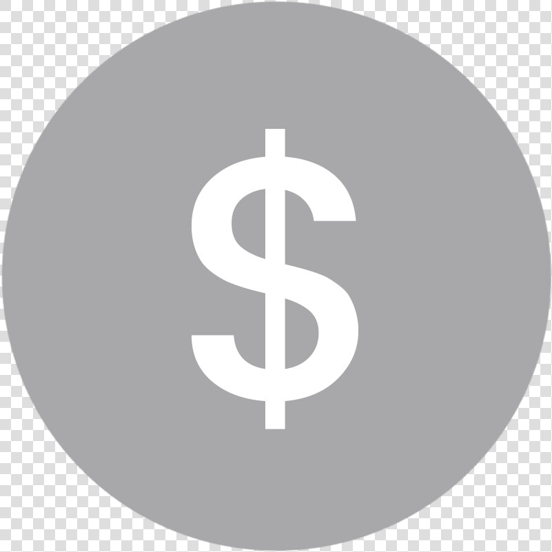 Dollar Grey   Funding Icon Png  Transparent PngTransparent PNG