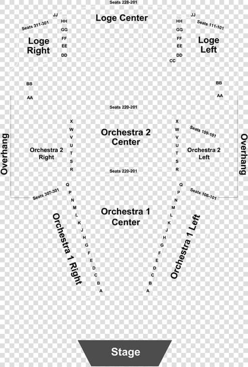 Avalon Theater Grand Junction Seating Chart  HD Png DownloadTransparent PNG