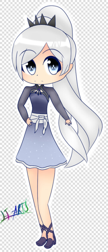 Rwby Weiss Schnee Dress Uniform Cosplay Costume Custom made   Cartoon  HD Png DownloadTransparent PNG