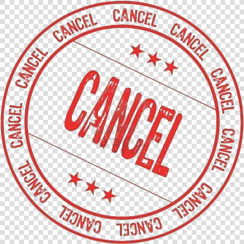 Canceled Stamp Png   Canceled Logo Stamp Transparent  Png DownloadTransparent PNG