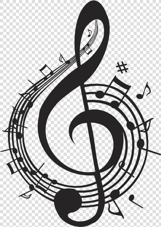 Wall Mural Music Notes   Tribal Music Note Png  Transparent PngTransparent PNG