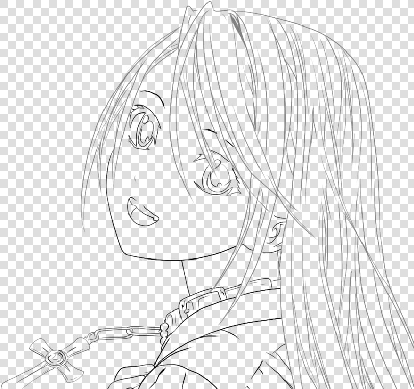 Rosario Vampire   Moka Anime Coloring Pages  HD Png DownloadTransparent PNG