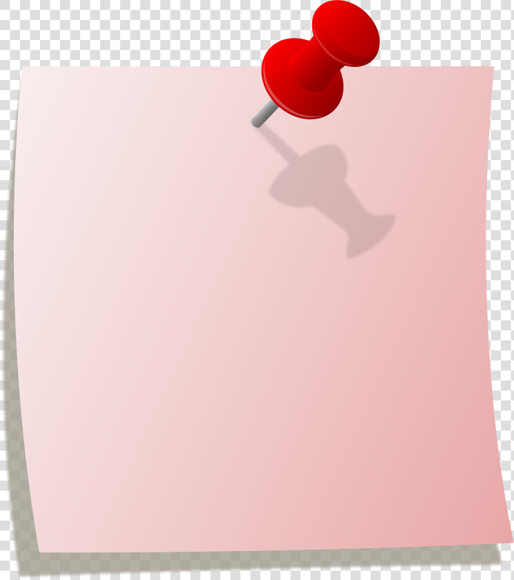 Transparent Sticky Note Png   Pink Sticky Note Png  Png DownloadTransparent PNG