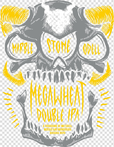 Marble   Odell   Stone Megawheat   Stone Brewing Megawheat  HD Png DownloadTransparent PNG