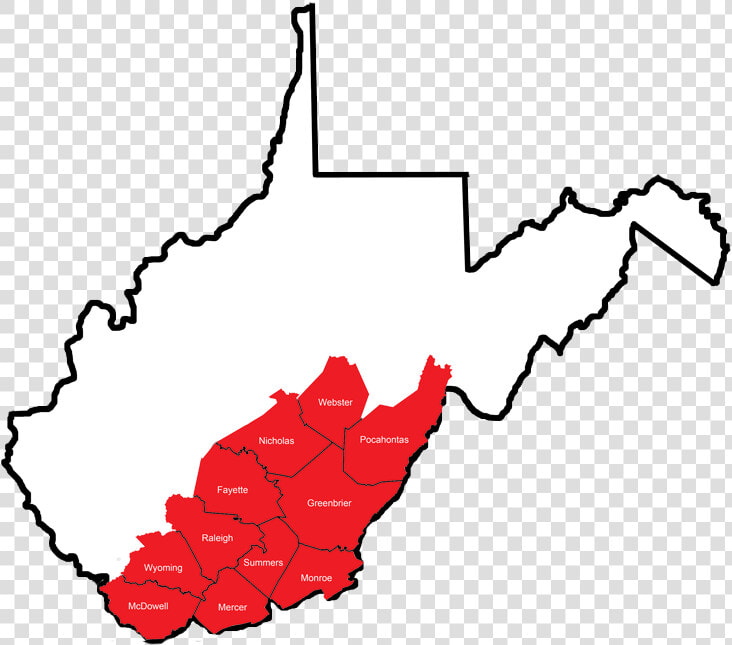 Blank Picture Of The West Region Clipart   Png Download   West Virginia Home Outline  Transparent PngTransparent PNG