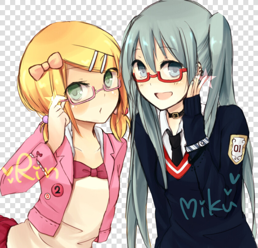 Hatsune Miku And Rin Kagamine  HD Png DownloadTransparent PNG