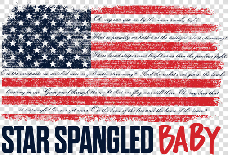 Star Spangled Baby   Flag Of The United States  HD Png DownloadTransparent PNG