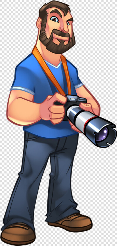 Thumb Image   Transparent Photographer Cartoon Png  Png DownloadTransparent PNG