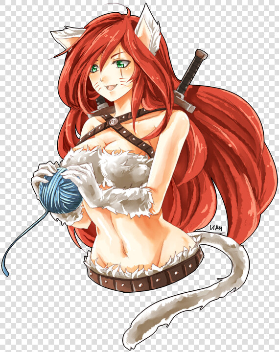 Kitty Cat Katarina By Urusai baka Hd Wallpaper Fan   Kitty Cat Katarina Fanart  HD Png DownloadTransparent PNG