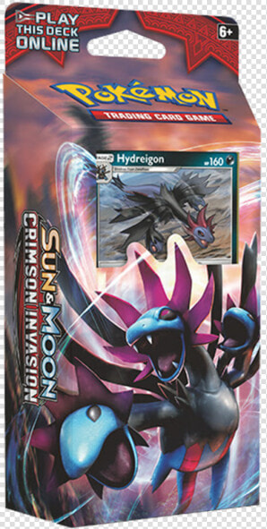 Crimson Invasion Theme Deck Hydreigon   Pokemon Crimson Invasion Decks  HD Png DownloadTransparent PNG