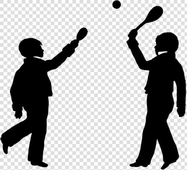 Two Boys Silhouette Transparent   2 Boys Silhouette Png  Png DownloadTransparent PNG