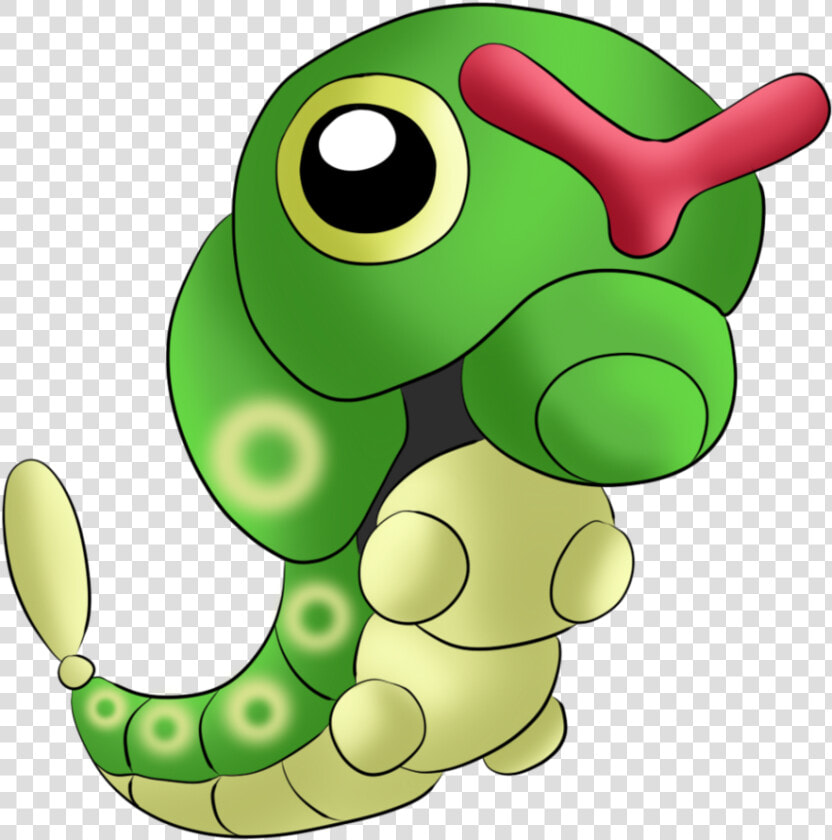 Transparent Caterpie Png   Pokemon That Looks Like A Worm  Png DownloadTransparent PNG