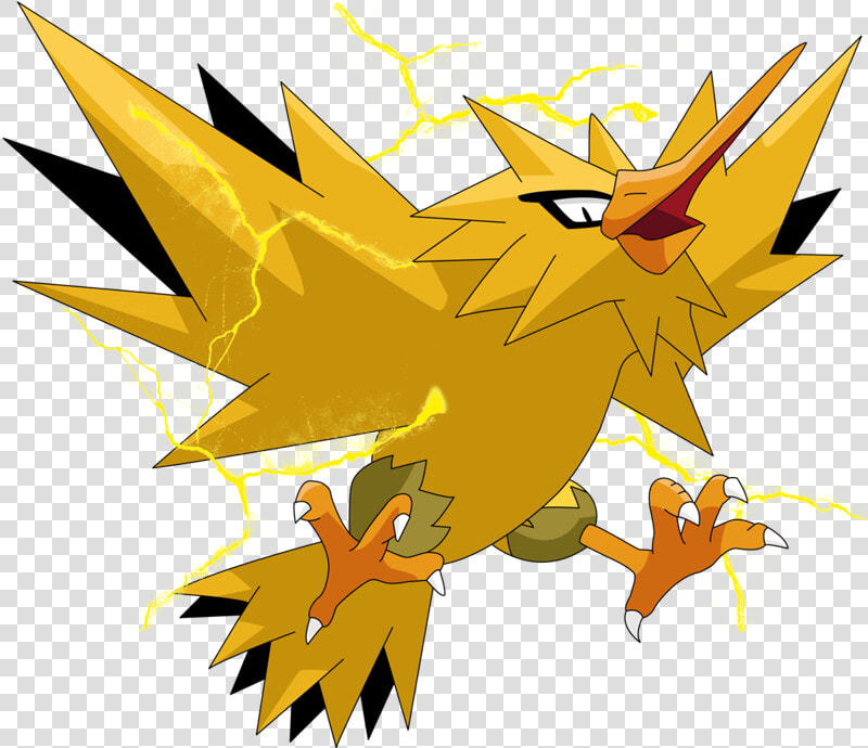 Pokemon Zapdos Png  Transparent PngTransparent PNG