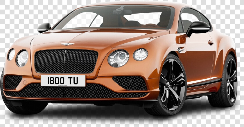 Orange Bentley Continental Gt Speed Car Png Image   2018 Bentley Continental Gt Msrp  Transparent PngTransparent PNG