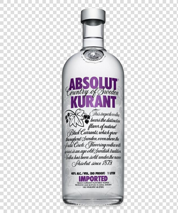 Absolut Kurant Vodka 700ml   Vodka Absolut Kurant 750 Ml  HD Png DownloadTransparent PNG