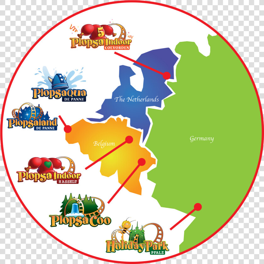 Theme map   Studio 100 Theme Park  HD Png DownloadTransparent PNG