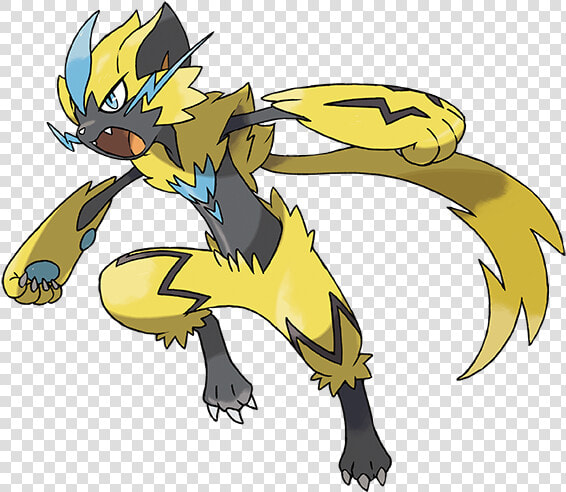 Zeraora Officialart Rgb 72dpi   Pokemon Cera Ora  HD Png DownloadTransparent PNG