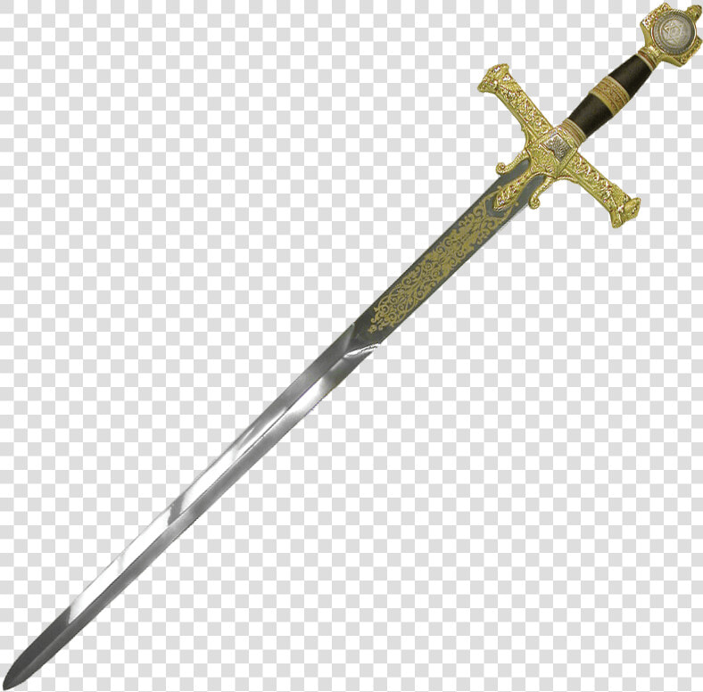 Silver King Solomon Sword   Sword Of Excalibur  HD Png DownloadTransparent PNG