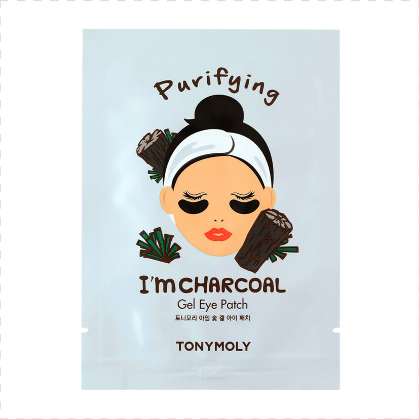 Im Charcoal Gel Eye Patch Tonymoly  HD Png DownloadTransparent PNG