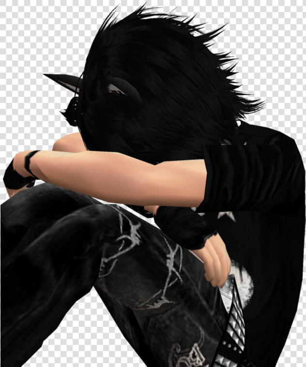 Vector Royalty Free Emo Transparent Imvu Boy   Imvu Emo Boy Clipart Png  Png DownloadTransparent PNG