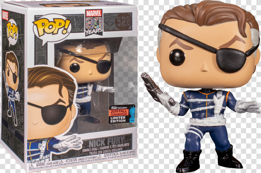 Marvel Funko Pop Nick Fury  HD Png DownloadTransparent PNG